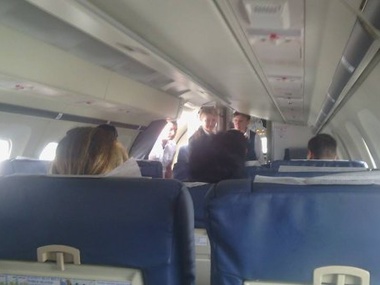 СМИ: Тимошенко летала в Сумы самолетом Ставицкого