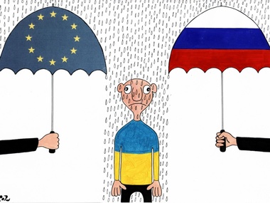 Революционный Майдан в карикатурах. Фоторепортаж