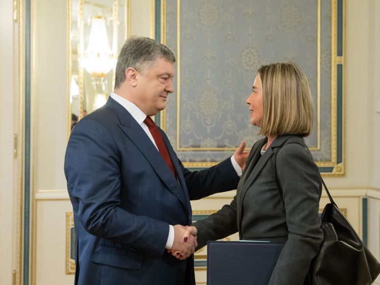 Могеріні заявила, що в ЄС усе ще обговорюють умови надання Україні €1 млрд макрофінансової допомоги