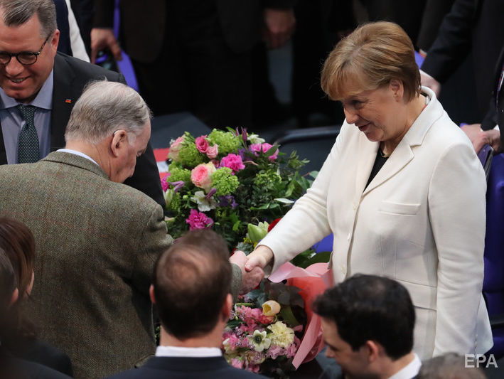Меркель четвертый раз избрали канцлером Германии
