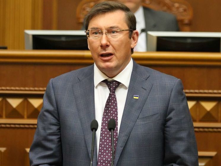 Луценко заявил, что незаконные земельные операции Киевсовета с участием Довгого расследует прокуратура Киева