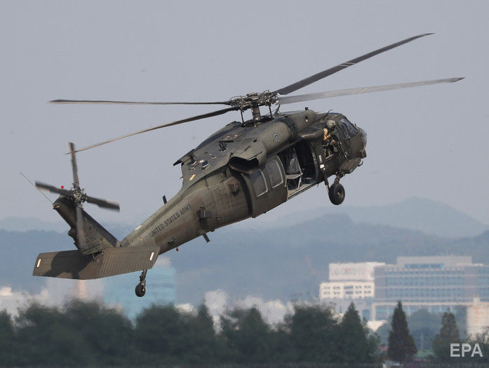 В Ираке разбился американский военный вертолет