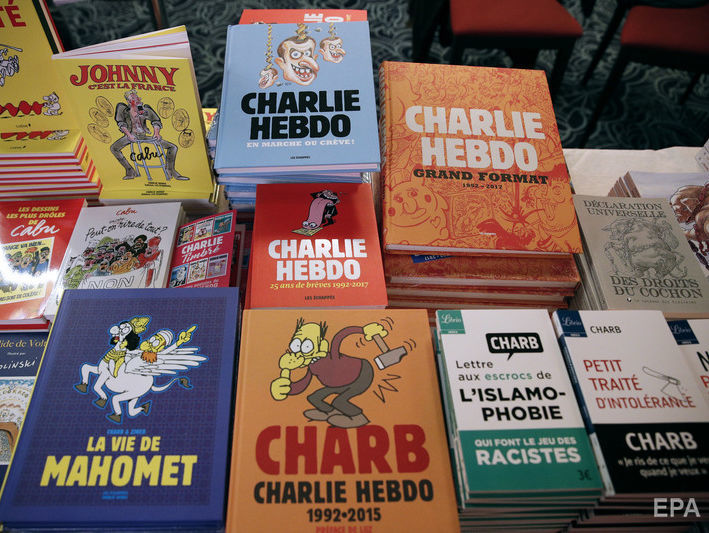 Charlie Hebdo опублікував карикатуру на президентські вибори у РФ