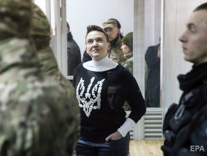 Песков назвал "полной чушью" версию о том, что Савченко была завербована в российской тюрьме