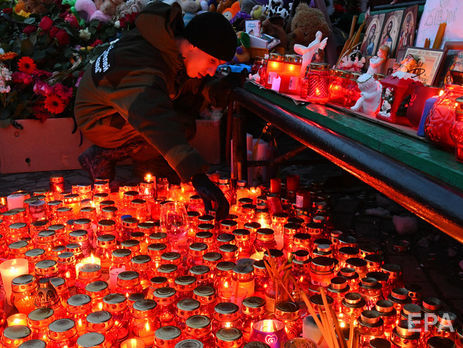 В России вспоминают жертв кемеровского пожара