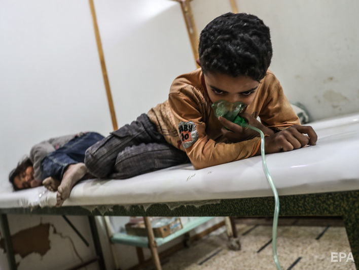 Как минимум 70 человек погибли в результате химатаки в Сирии, сотни пострадали