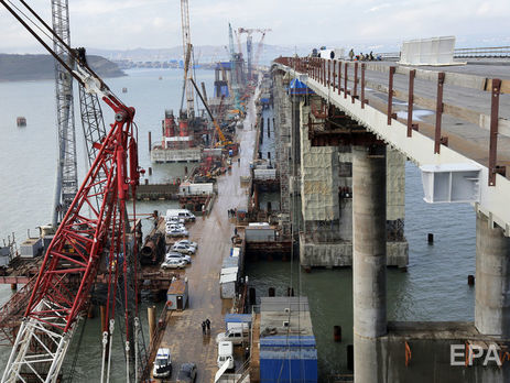 Крымский мост строится за счет средств федерального бюджета России 