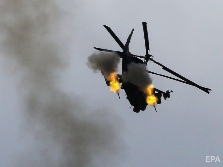В Сирии разбился российский вертолет, два летчика погибли