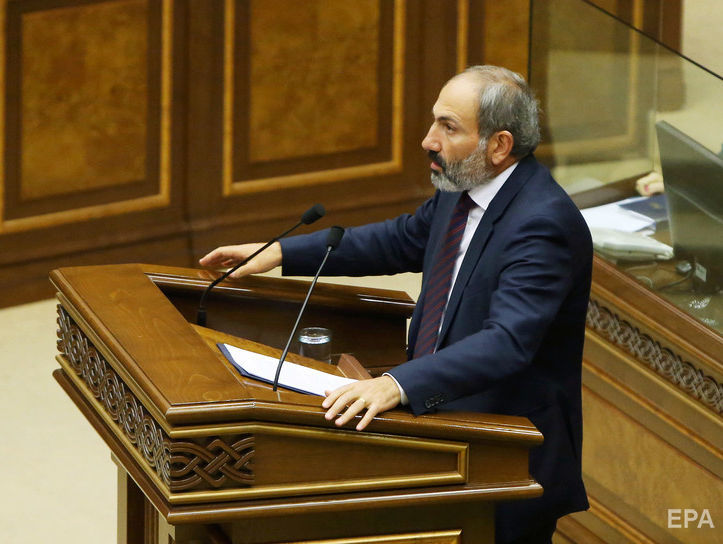 Пашиняна обрали прем'єр-міністром Вірменії