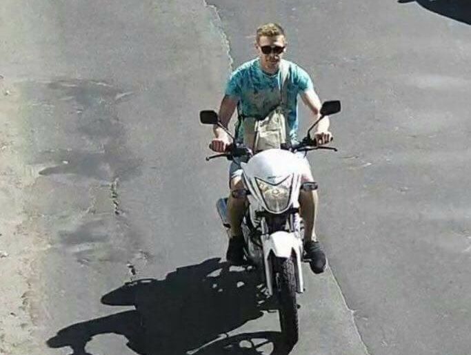 Опублікували фотографію чоловіка, який украв мотоцикл Найєма