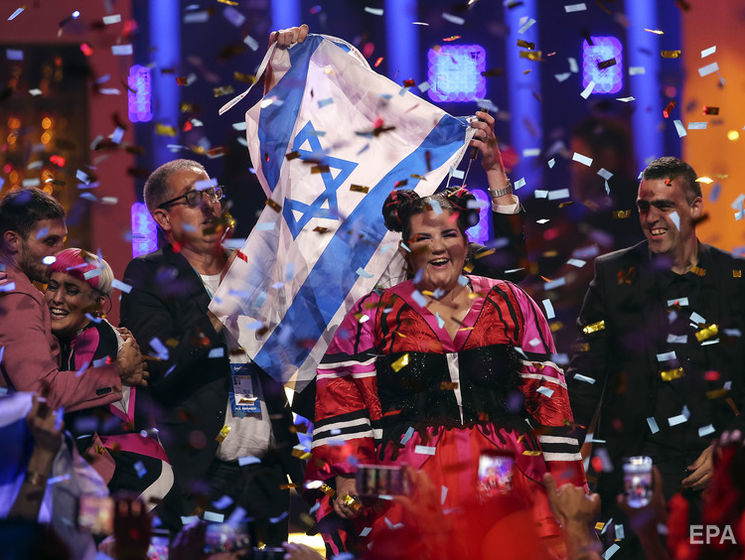 "Евровидение 2018". Израиль получил по 12 баллов от телезрителей из восьми стран, включая Украину