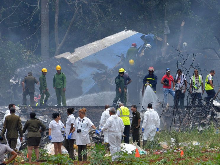 На Кубе разбился Boeing 737 с более чем 100 пассажирами