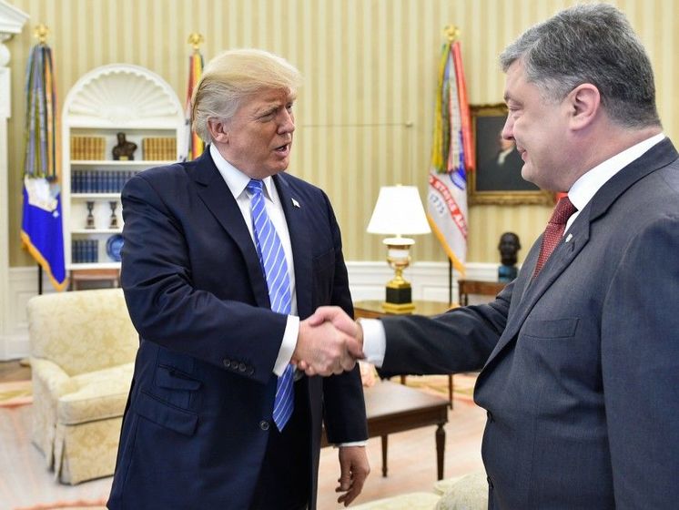 Администрация Порошенко об организации встречи с Трампом за $400 тыс.: Откровенная ложь, клевета и фейк