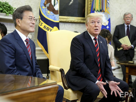 Президент Южной Кореи призвал Трампа и Ким Чен Ына к переговорам