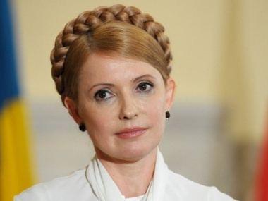 Тимошенко поздравила Порошенко с победой