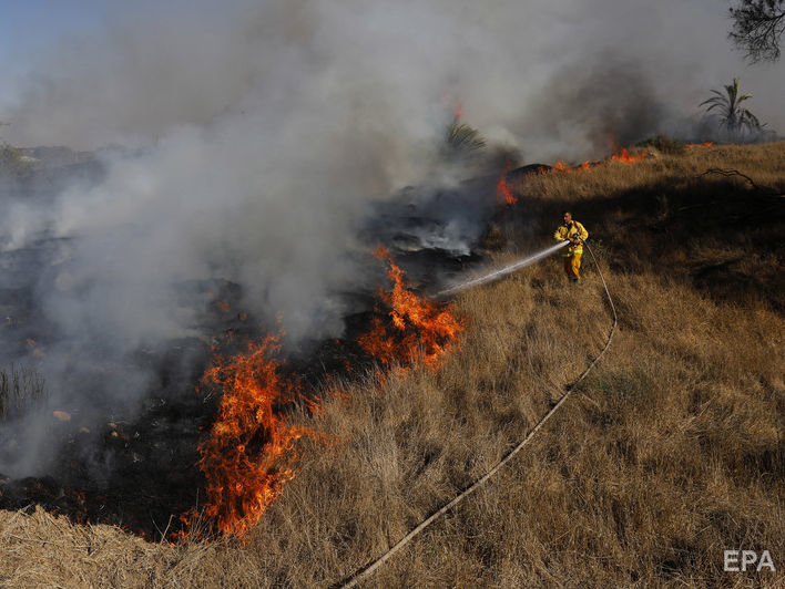 В Ізраїлі горять сільгоспугіддя, підпалені повітряними зміями із сектору Гази