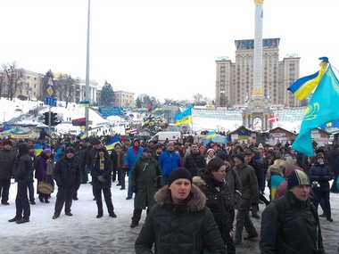 Митингующих запугивают парализующим газом, туберкулезом и кровавой бойней на Майдане