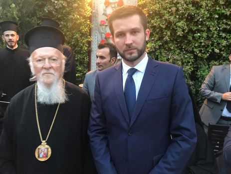 Вселенский патриарх Варфоломей принял делегацию Украины во главе с Кабакаевым