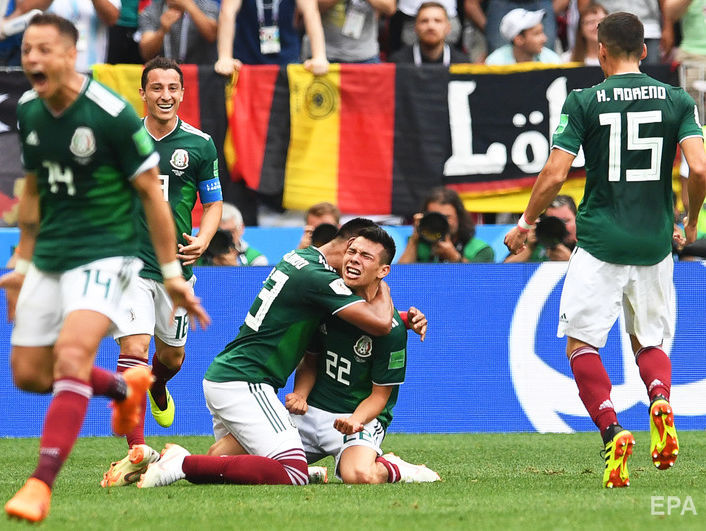 ﻿Німеччина поступилася Мексиці на чемпіонаті світу з футболу