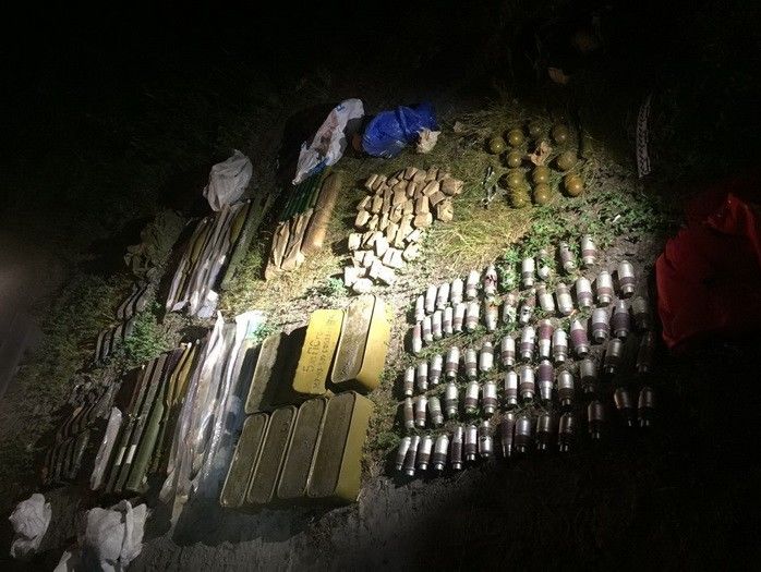 В Киевской области оперативники СБУ нашли схрон с оружием и боеприпасами