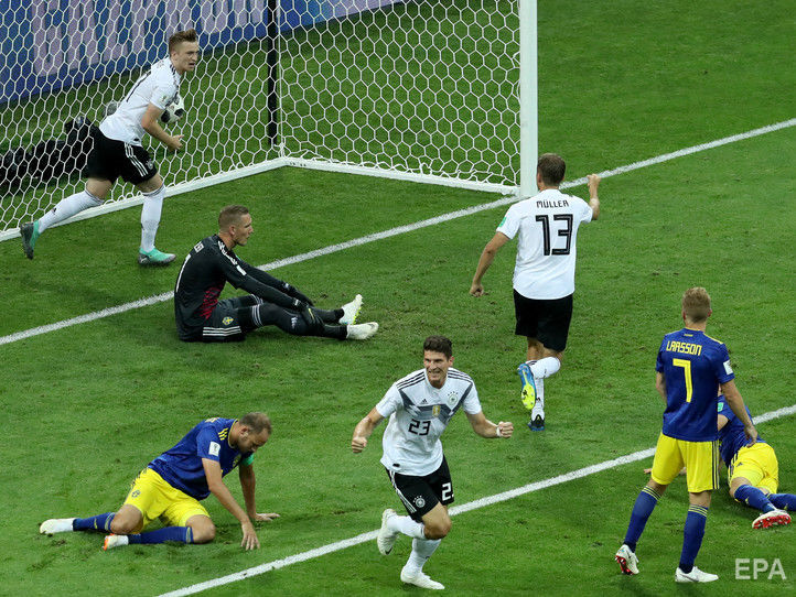 ЧМ 2018. Германия одержала волевую победу над Швецией, забив в компенсированное время