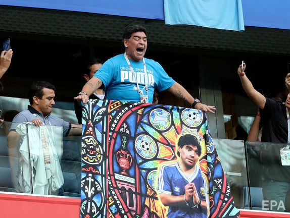 ФИФА платит Марадоне £10 тыс. за каждое посещение матчей чемпионата мира в РФ &ndash; СМИ