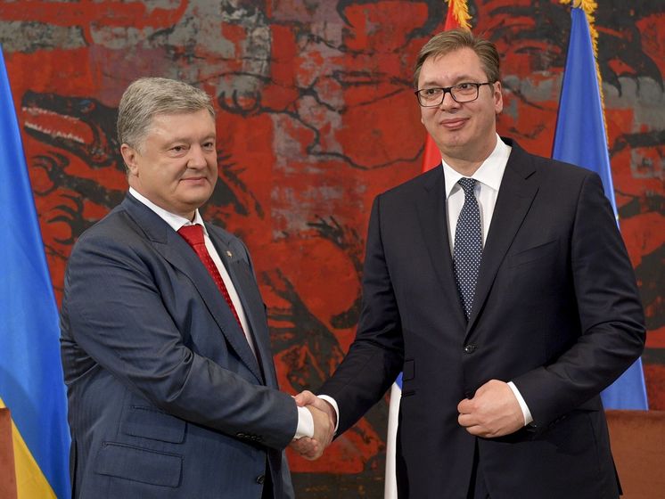 Порошенко в Сербии напомнил, что Украина не признает независимость Косово