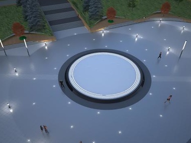В Днепропетровске показали проект памятника Небесной сотни