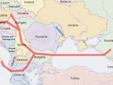 Еврокомиссия потребовала от Болгарии приостановить сооружение "Южного потока"