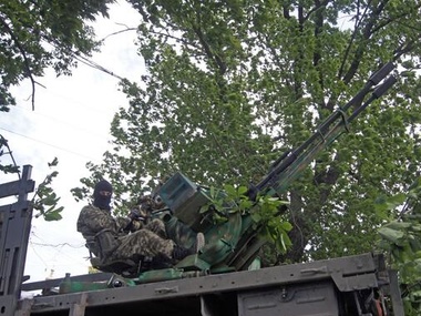 Бой под Мариновкой окончен &ndash; террористы потеряли несколько грузовиков и один БТР