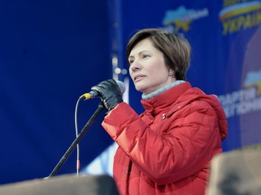 На сайте ПР подкорректировали выступление Бондаренко на Европейской площади