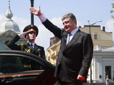 Украина в день инаугурации Порошенко. Онлайн-репортаж