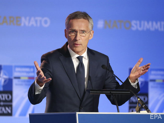 ﻿Столтенберг заявив, що Македонія може стати 30-м членом НАТО