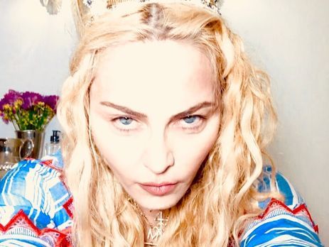 ﻿Мадонна зняла галактичне селфі-відео
