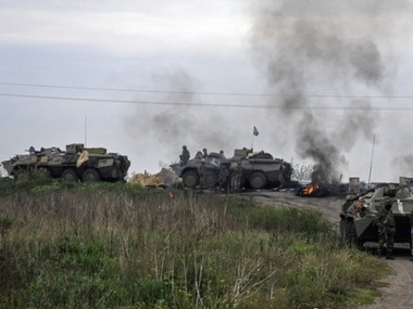 Силы АТО отбили атаку террористов на границе Донецкой и Харьковской областей