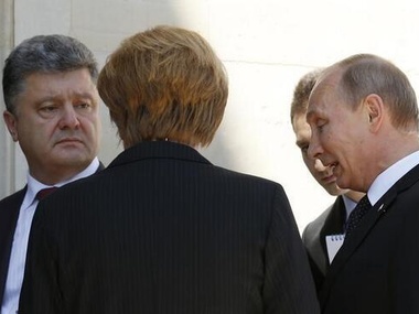 Порошенко и Путин по телефону обсудили план мирного урегулирования на востоке 