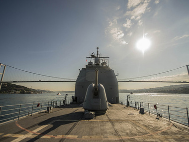 Крейсер США Vella Gulf покинул Черное море