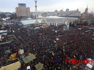 "День достоинства", Евромайдан, 15 декабря. Фоторепортаж