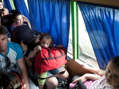 Перед въездом в Харьков будет работать центр помощи переселенцам из зоны АТО