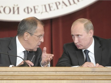 Путин поручил МИДу выступить с демаршем в связи с "нарушением Украиной российской границы"