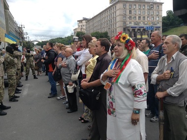 В Киеве на Майдане проходит Народное вече