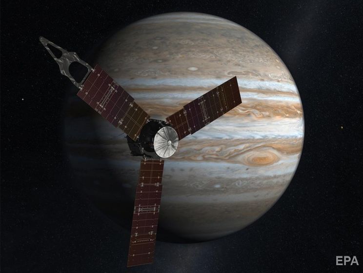﻿Міжпланетна станція "Юнона" сфотографувала атмосферу Юпітера