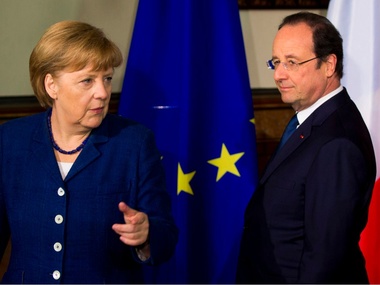 Меркель и Олланд призвали Путина прекратить противостояние на востоке Украины и продолжить газовые переговоры