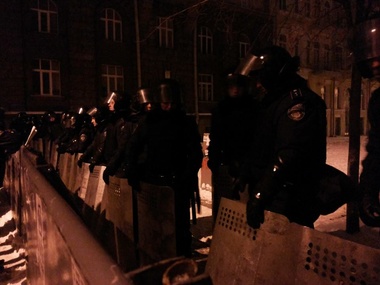 МВД: В событиях на Майдане курсанты не участвовали