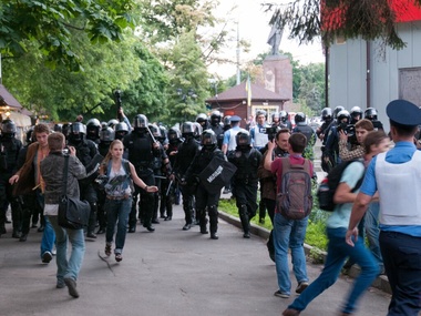 Соцсети: В Харькове активисты написали заявление на спецподразделение "Грифон"