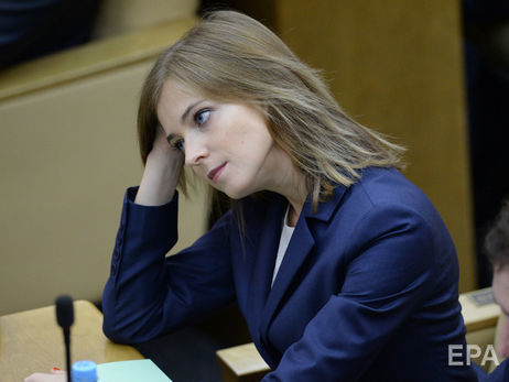 ﻿Поклонська заявила, що "Правий сектор" ухвалив їй смертний вирок, а суд у Києві ухвалить вирок про довічне ув'язнення