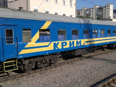 "Крымская железная дорога" хочет пустить поезд на Москву через паромную переправу