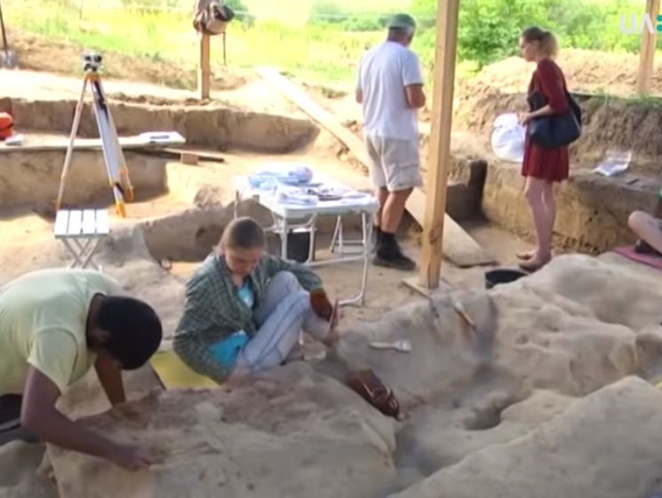 Вблизи Ровно археологи нашли стоянку возрастом 15 тыс. лет. Видео