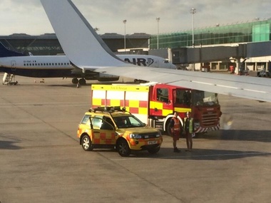 В аэропорту Лондона столкнулись два самолета крупного лоукостера Ryanair