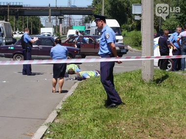 Три милиционера погибли в результате расстрела патруля ГАИ в Донецке